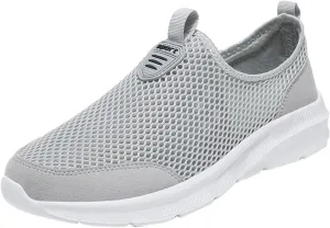 Athletic Fashion Sneakers for Men Comfortable Breathable Stretch Canvas Slip On Sneaker Casual Stretch Sneaker