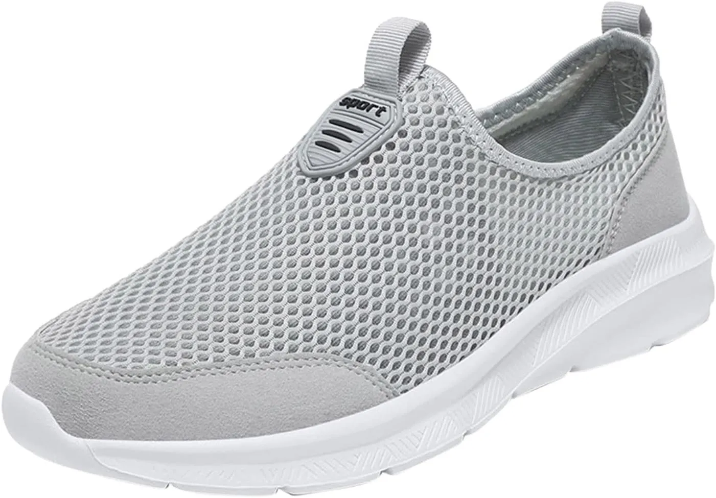 Athletic Fashion Sneakers for Men Comfortable Breathable Stretch Canvas Slip On Sneaker Casual Stretch Sneaker