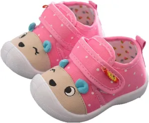 Baby Girl Squeaky Infant 𝐂artoon Sole Shoes Baby Kids Boys Soft -Slip Girls Toddler Comfort Anti-Slip Soft Sole Shoes