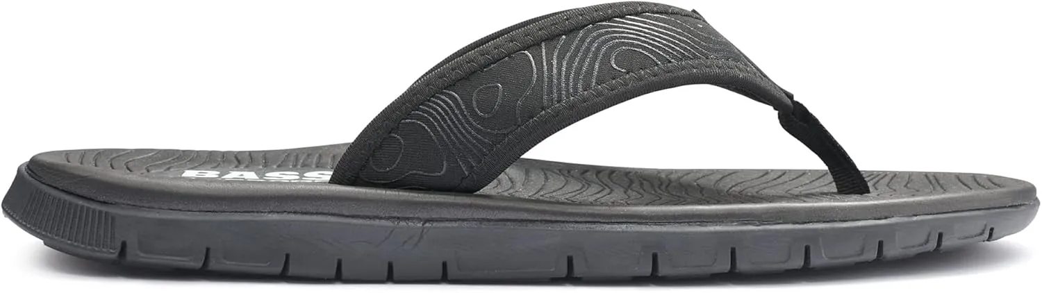 BASS OUTDOOR Men's Topo Thong Everyday Outdoor Sandal Boat Shoe