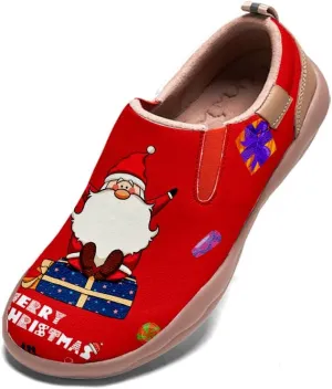 Casual Sneakers for Men Lightweight Walking Slip Ons Loafers Comfortable Art Painted Travel Shoes
