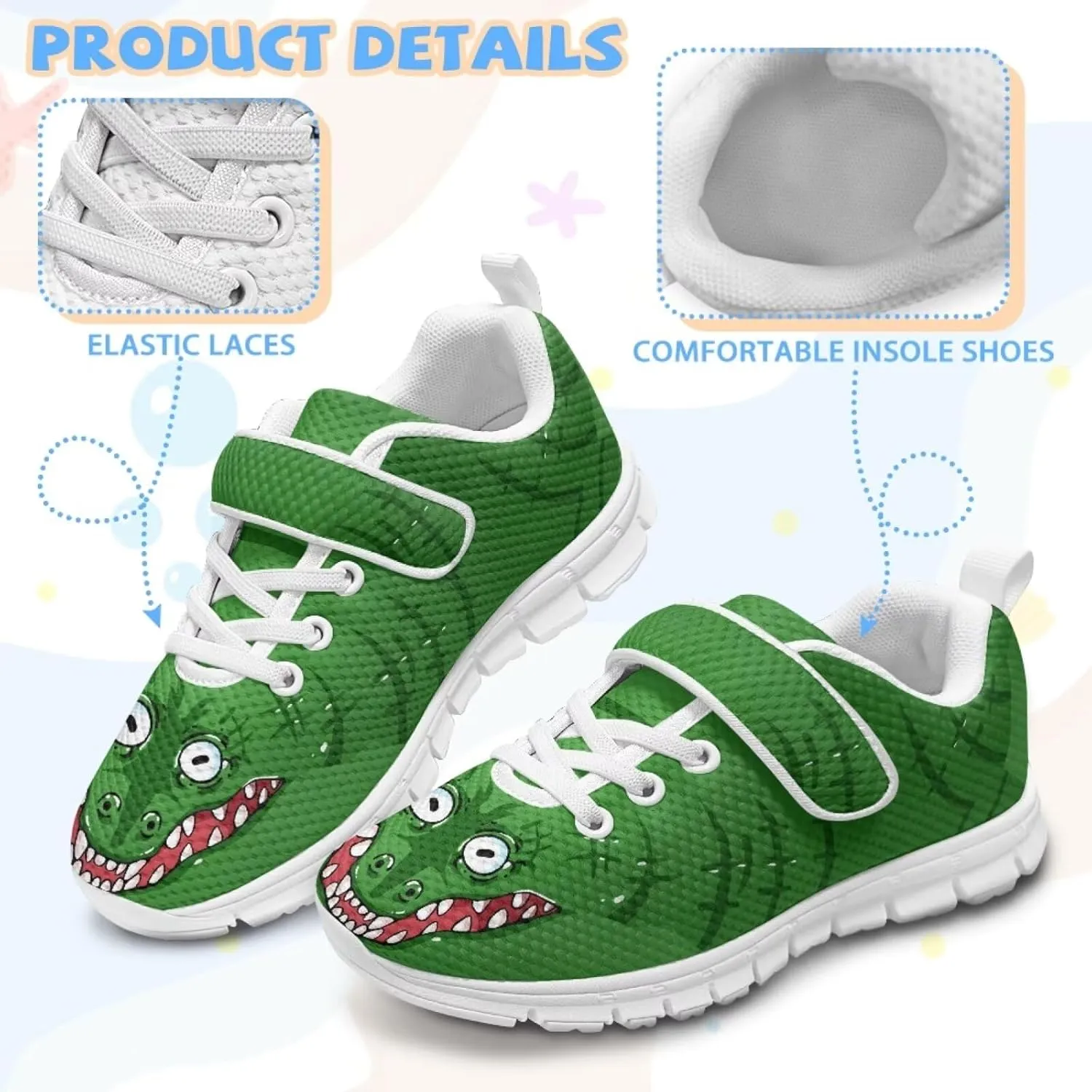 Comfortable Boys Running Shoes Cool School Shoes for Kids Athletic Shoes