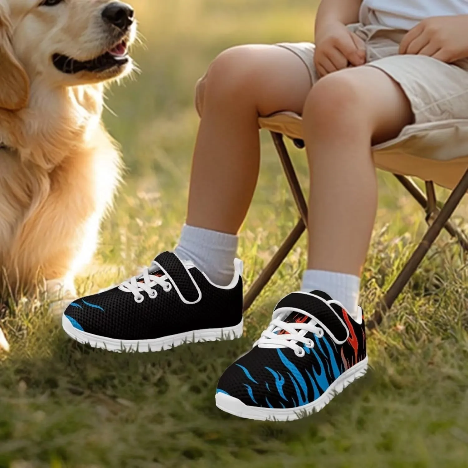 Comfortable Boys Running Shoes Cool School Shoes for Kids Athletic Shoes
