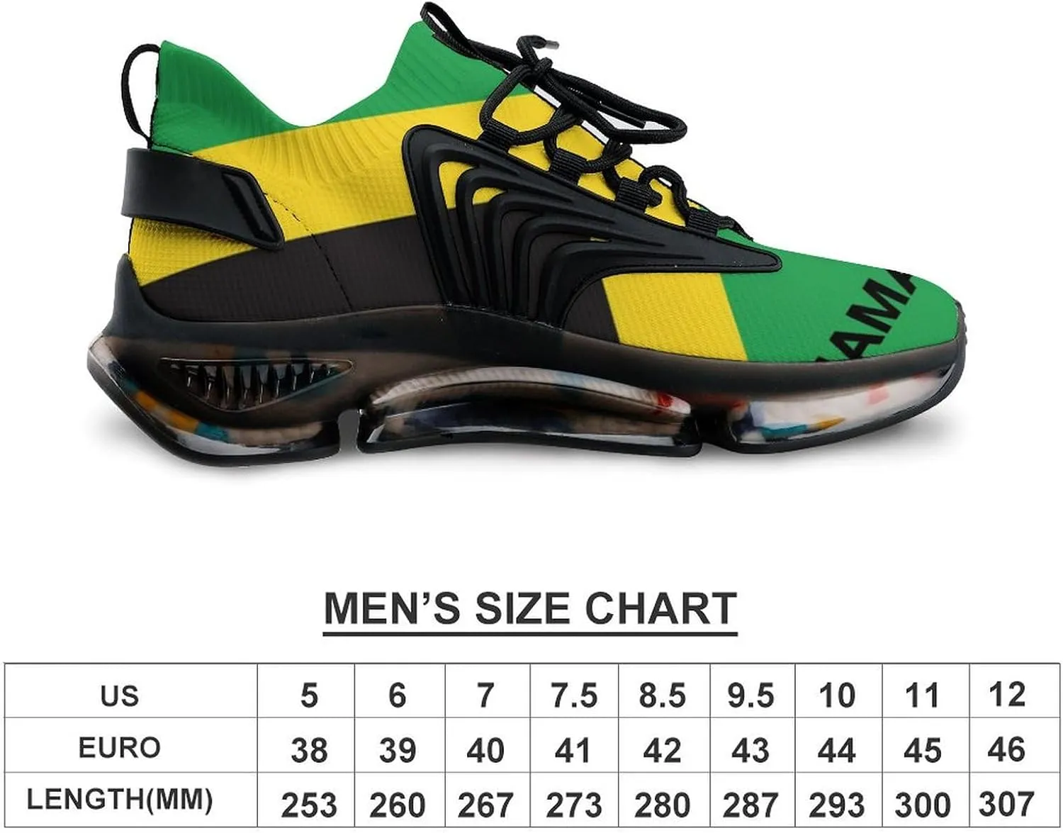 Cool Chicken Rooster Men's Athletic Running Shoes Breathable Walking Sport Sneakers
