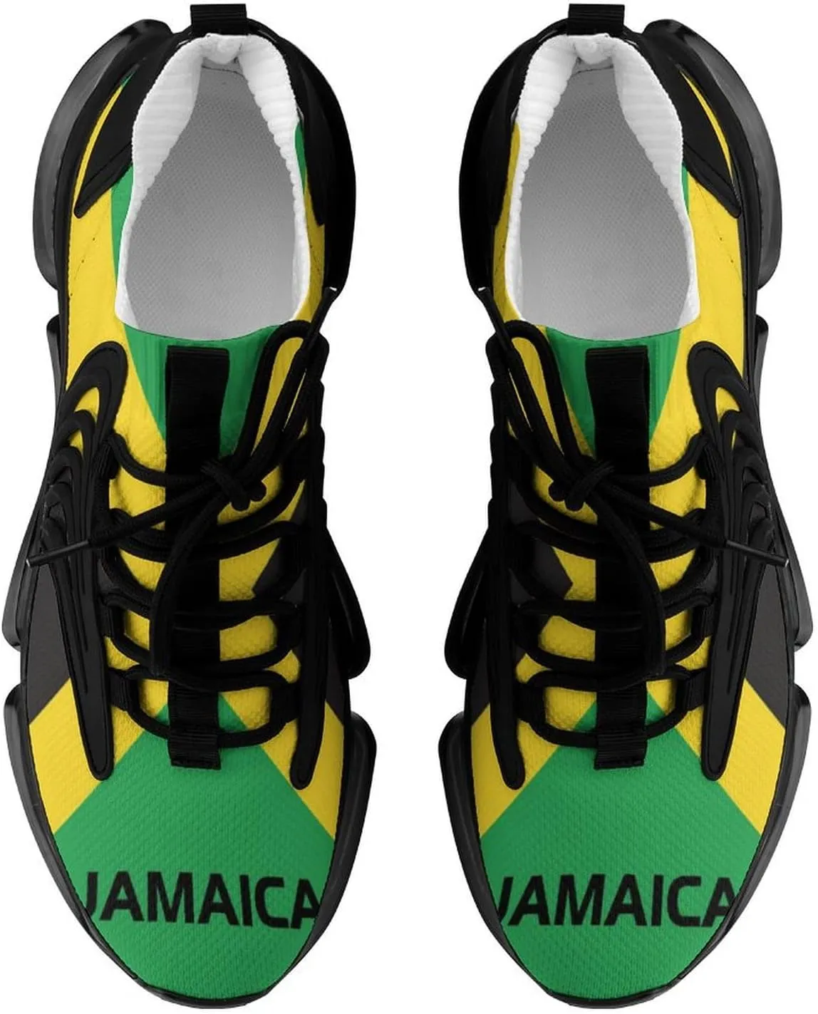 Cool Chicken Rooster Men's Athletic Running Shoes Breathable Walking Sport Sneakers