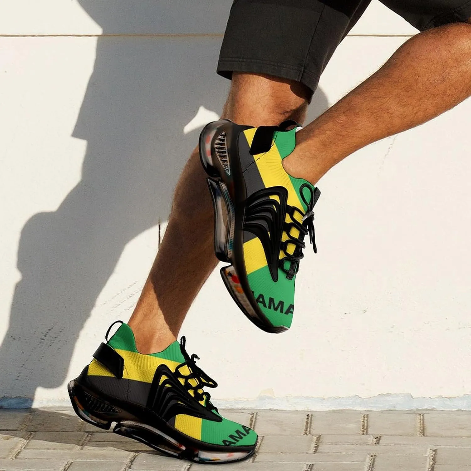 Cool Chicken Rooster Men's Athletic Running Shoes Breathable Walking Sport Sneakers
