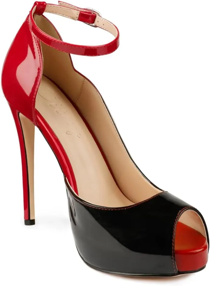 Eithy Women's Thin High Heels Pumps Platforms Shoes for Party Daily Wears