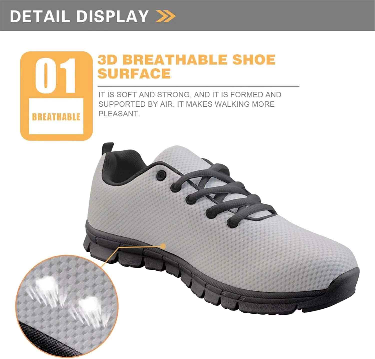Forchrinse Orange Cat on Bookshelf Print Tennis Sneakers Women's Cute Shoes Lightweight Athletic Sport Running Shoes