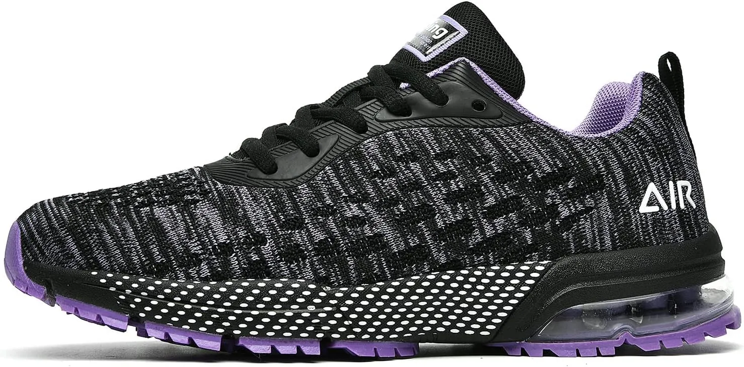 GANNOU Women's Air Athletic Running Shoes Fashion Sport Gym Jogging Tennis Fitness Sneaker US5.5-11