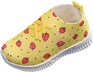 Girls Shoes Comfortable Soft Sole Casual Sports Shoes Fashionable Outdoor Sports for Girls for