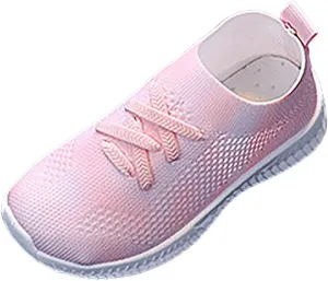 Girls Shoes Comfortable Soft Sole Casual Sports Shoes Fashionable Outdoor Sports Toddler Running for Girls