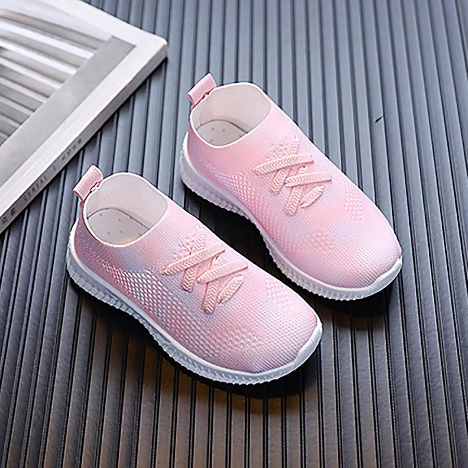 Girls Shoes Comfortable Soft Sole Casual Sports Shoes Fashionable Outdoor Sports Toddler Running for Girls