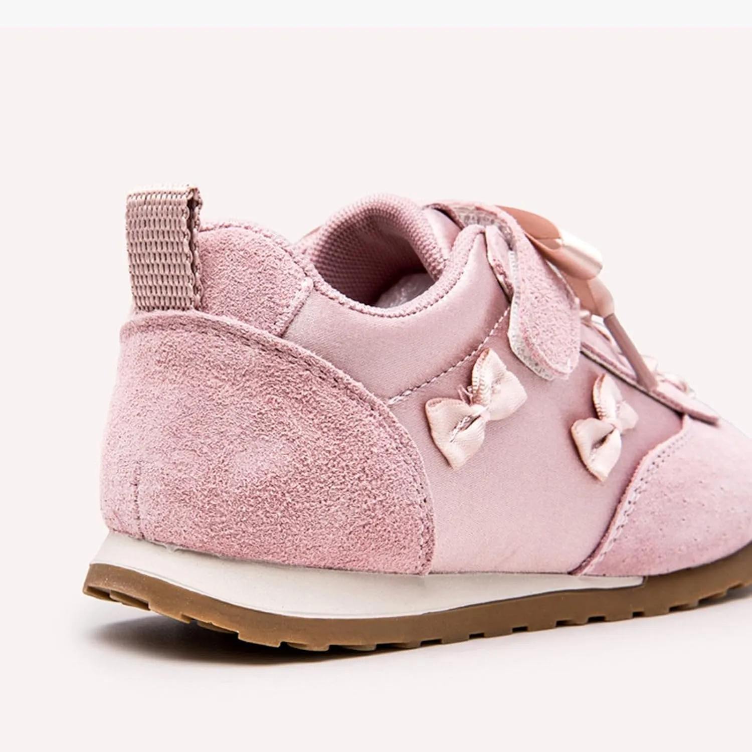 Girls Toddler Casual Sneakers Fashion Bow Walking Shoes Breathable Soft Sole Lightweight Footwear Girls Toddler Sneakers
