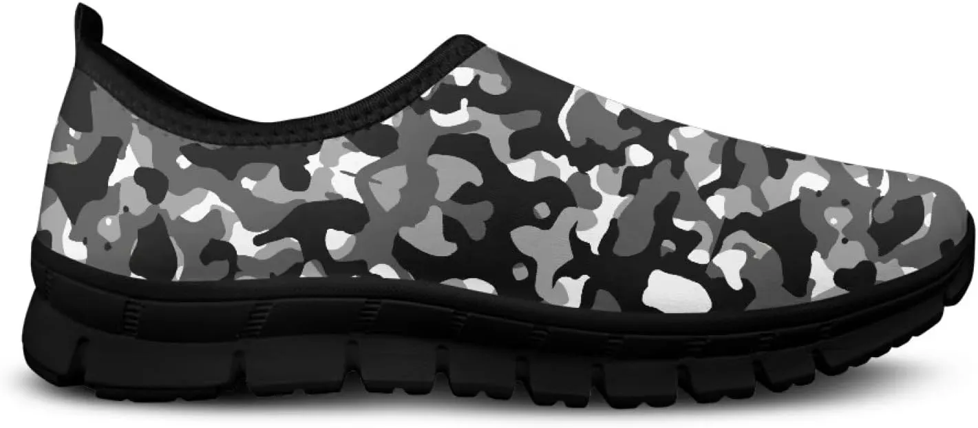 GOSTONG Sneakers for Men Breathable Cool Mesh Athletic Sneakers Non Slip Rubber Sole Outdoor Running Shoes Black 5 to 14