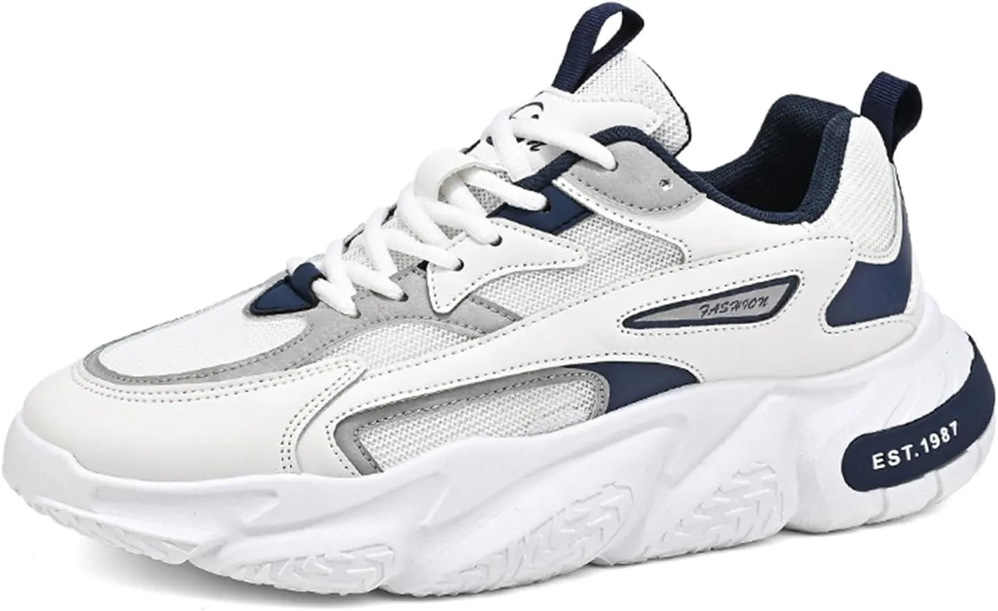 GSIGUL Men's Running Shoes Workout Athletic Walking Shoes Cushioning Mens Sneaker Tennis Casual Shoes for Men