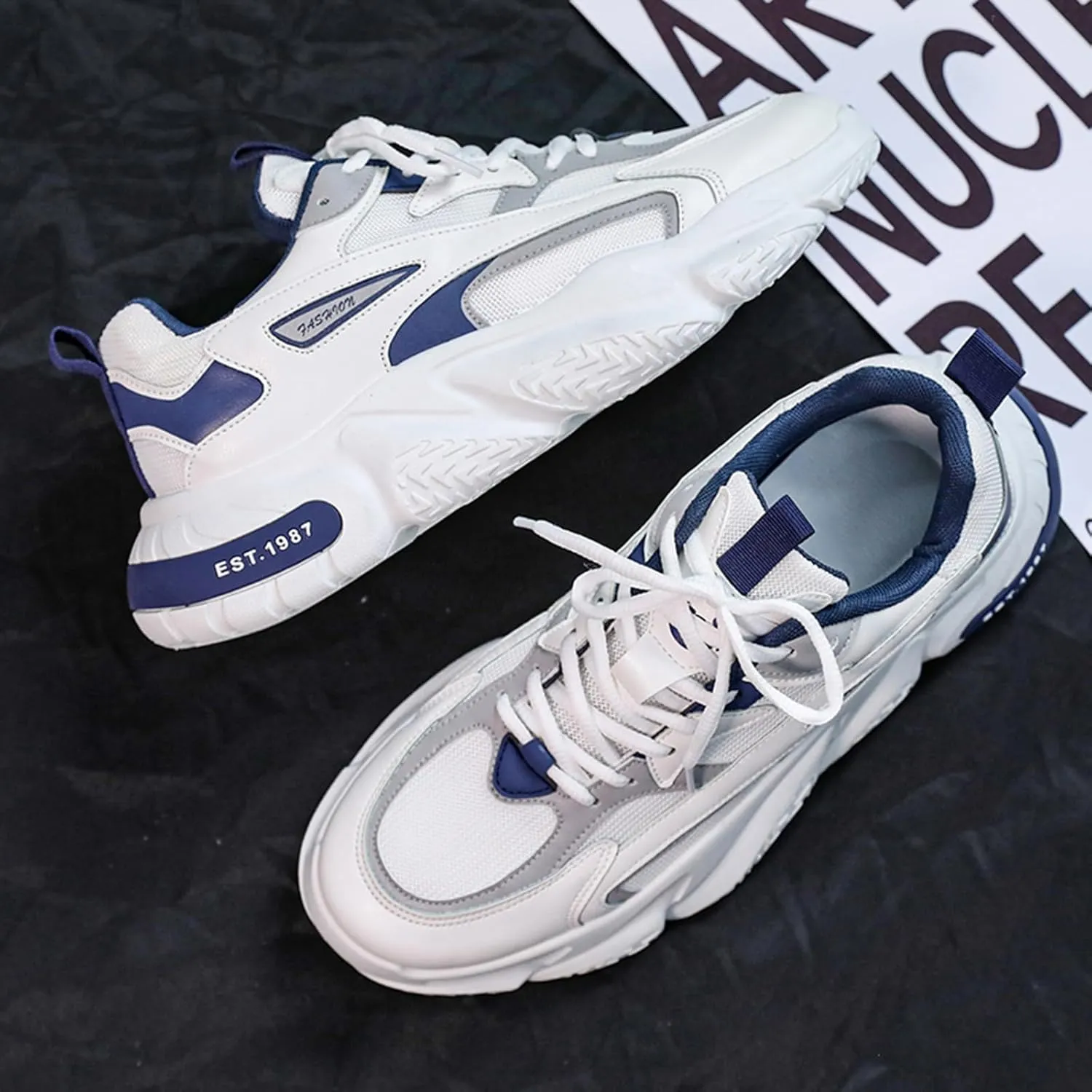 GSIGUL Men's Running Shoes Workout Athletic Walking Shoes Cushioning Mens Sneaker Tennis Casual Shoes for Men