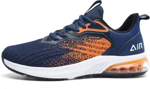 IIV Mens Air Running Shoes Casual Tennis Walking Athletic Gym Fashion Lightweight Slip On Sneakers