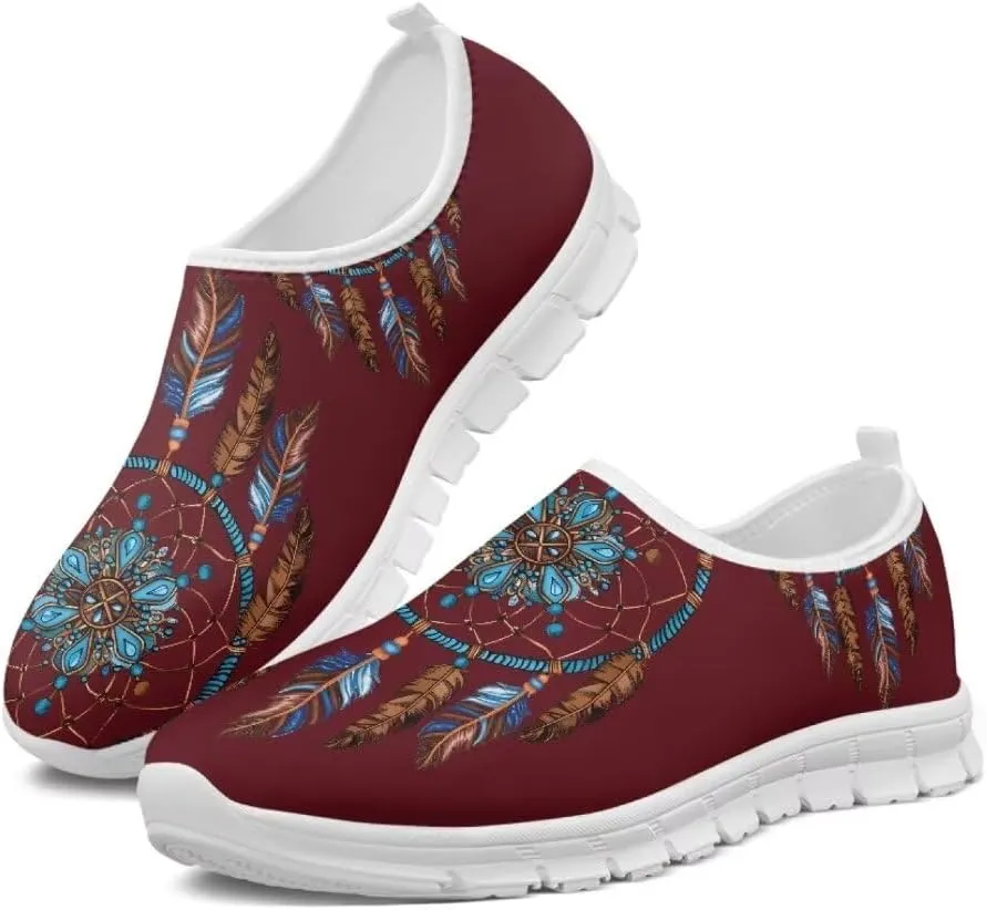 Jeiento Women's Go Walk Sneaker Lightweight Casual Shoes Anti-Skid/Breathable/Slip-On Loafers Breathable Mesh Workout Sneakers