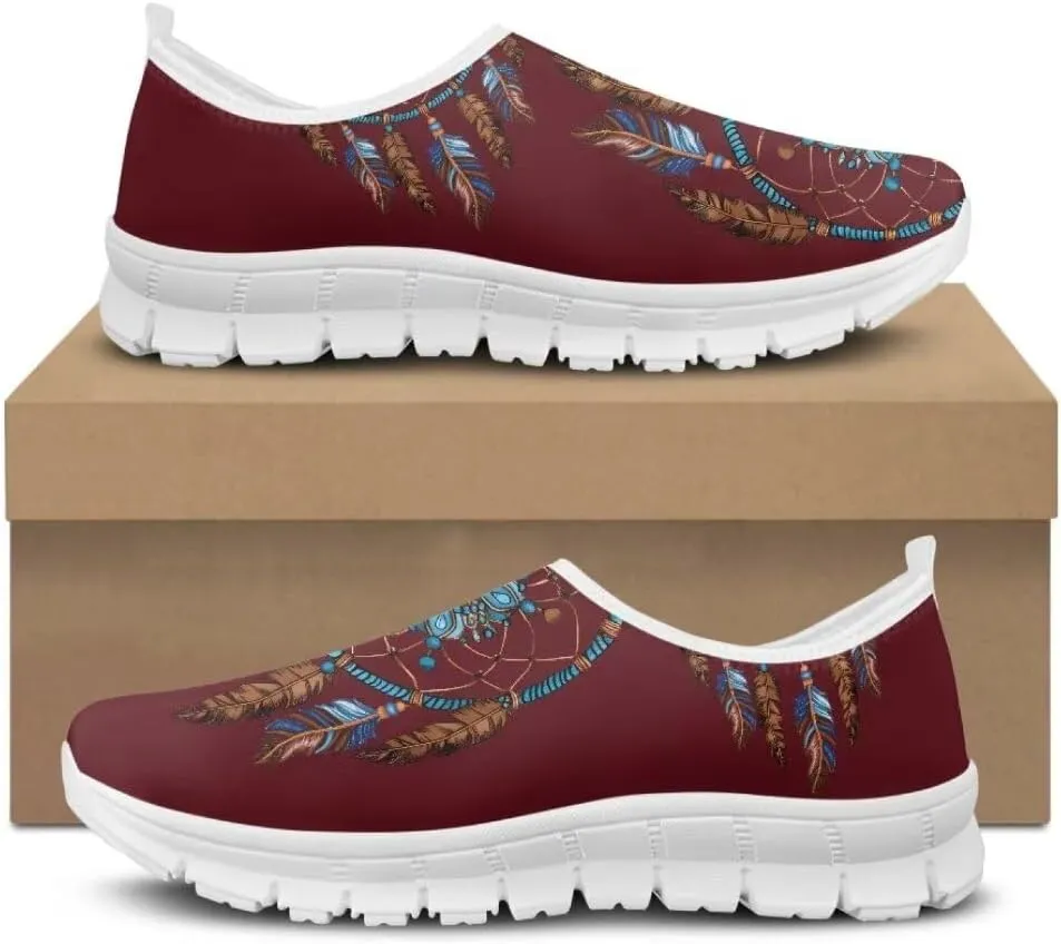 Jeiento Women's Go Walk Sneaker Lightweight Casual Shoes Anti-Skid/Breathable/Slip-On Loafers Breathable Mesh Workout Sneakers