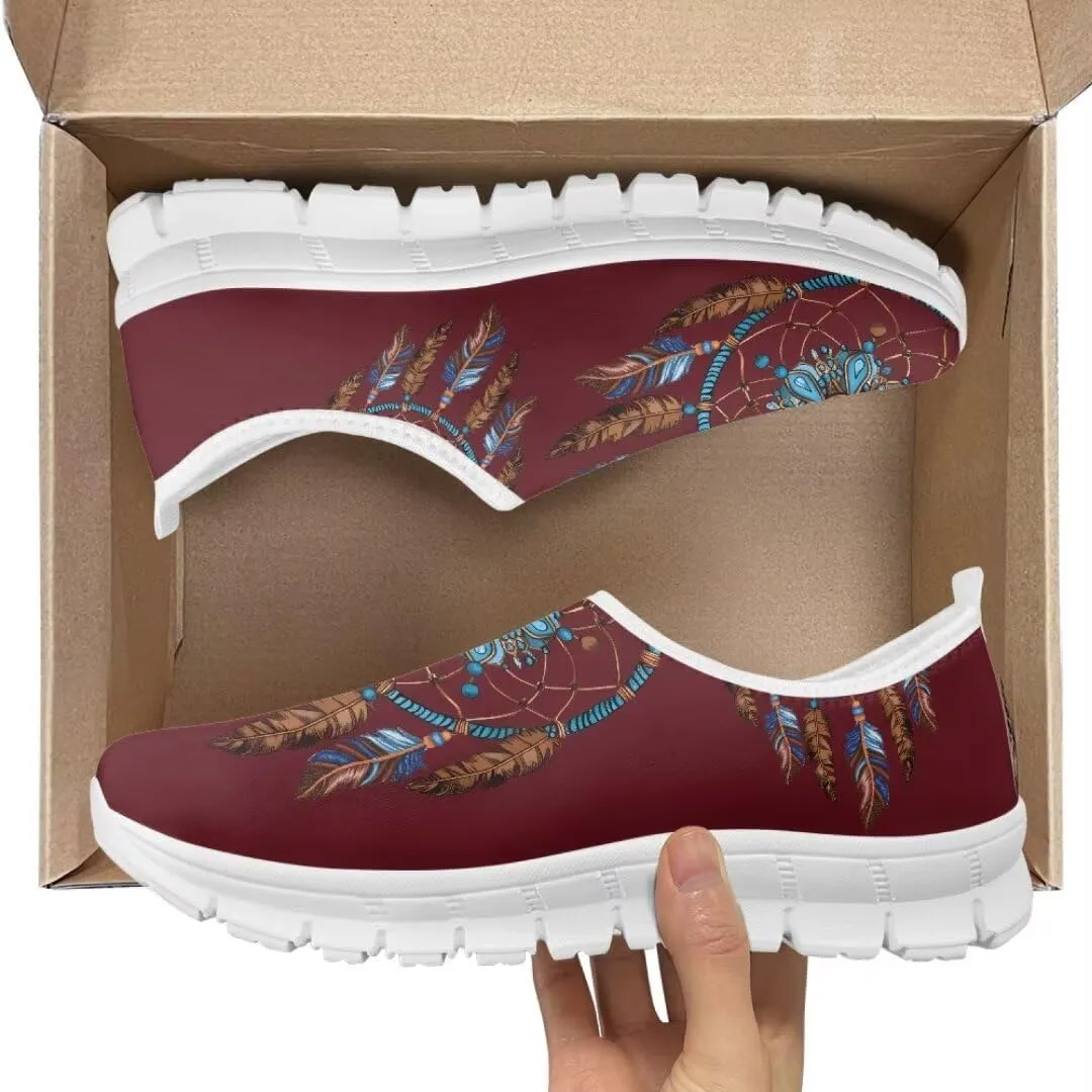 Jeiento Women's Go Walk Sneaker Lightweight Casual Shoes Anti-Skid/Breathable/Slip-On Loafers Breathable Mesh Workout Sneakers