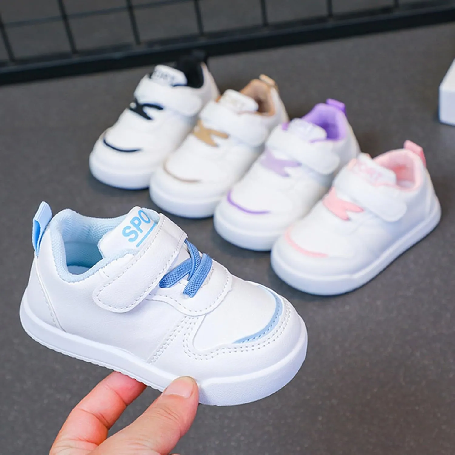 Kids Flat Non Slip Sneaker Sport Shoes Girls Boys Toddler Outdoor Running Shoes Lightweight Cozy Soft Sole Ankle Shoes