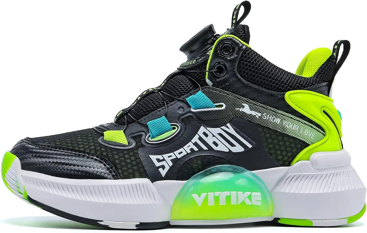 Kids Shoes Boys Sneakers Girls Sports Shoe Breathable Lightweight Basketball Sneaker