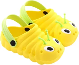 Kids Shoes Lightweight Cute Caterpillar Slippers 2-6 years old