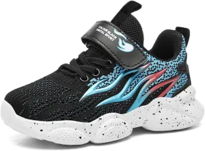 Kids Sneakers for Boys Girls Cool Pattern Athletic Running Tennis Shoes for Little Kid Big Kid