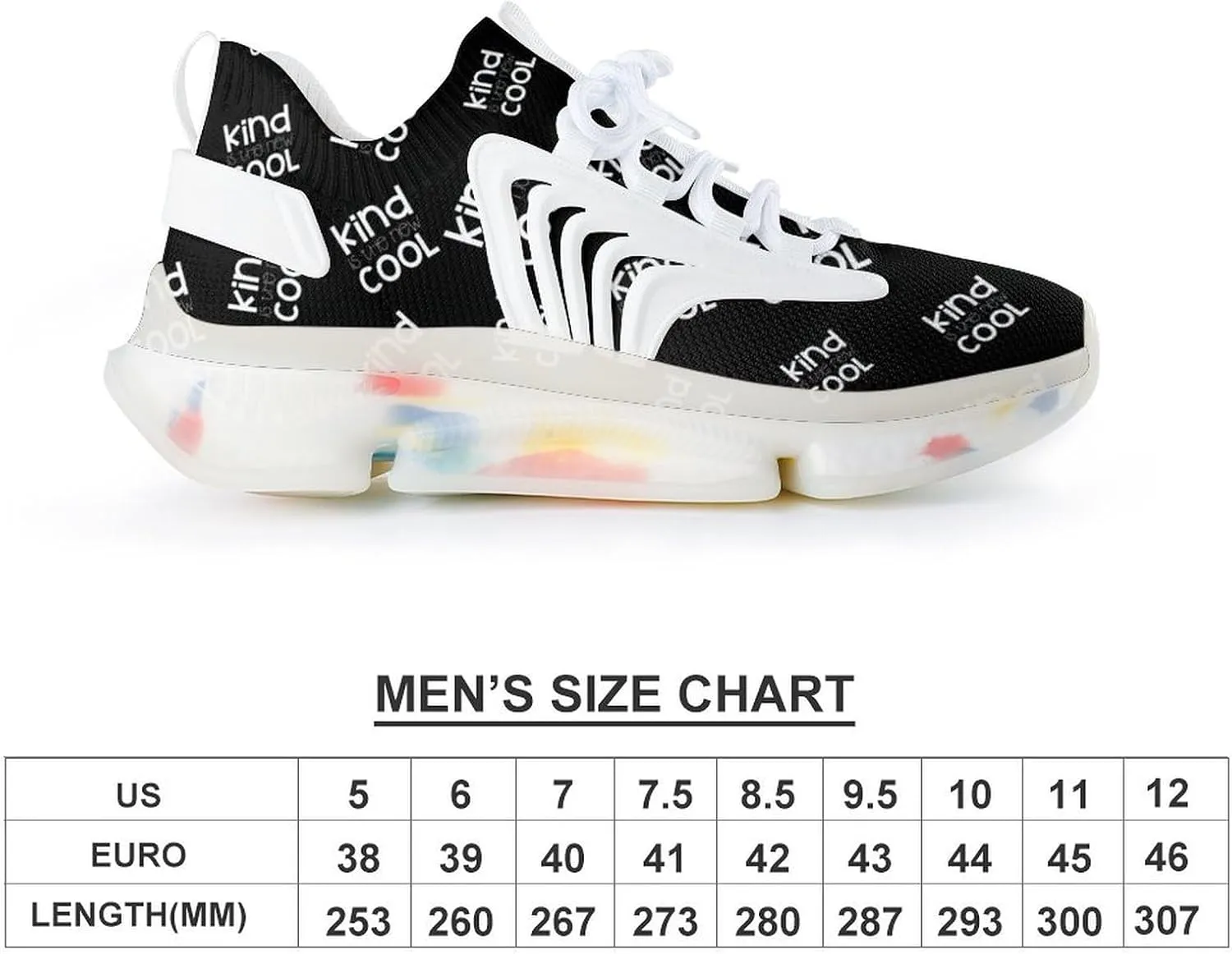 Kind New Cool Men's Running Shoes Lightweight Walking Shoe Breathable Sneaker
