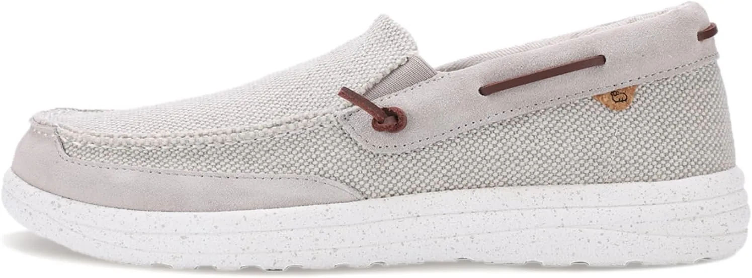 Lamo Men's Calvin Lightweight Water-Resistant Canvas Slip-On Shoes
