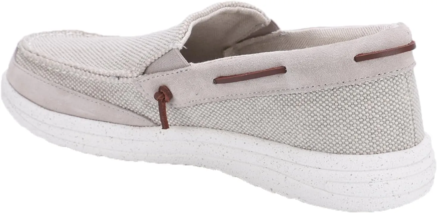 Lamo Men's Calvin Lightweight Water-Resistant Canvas Slip-On Shoes