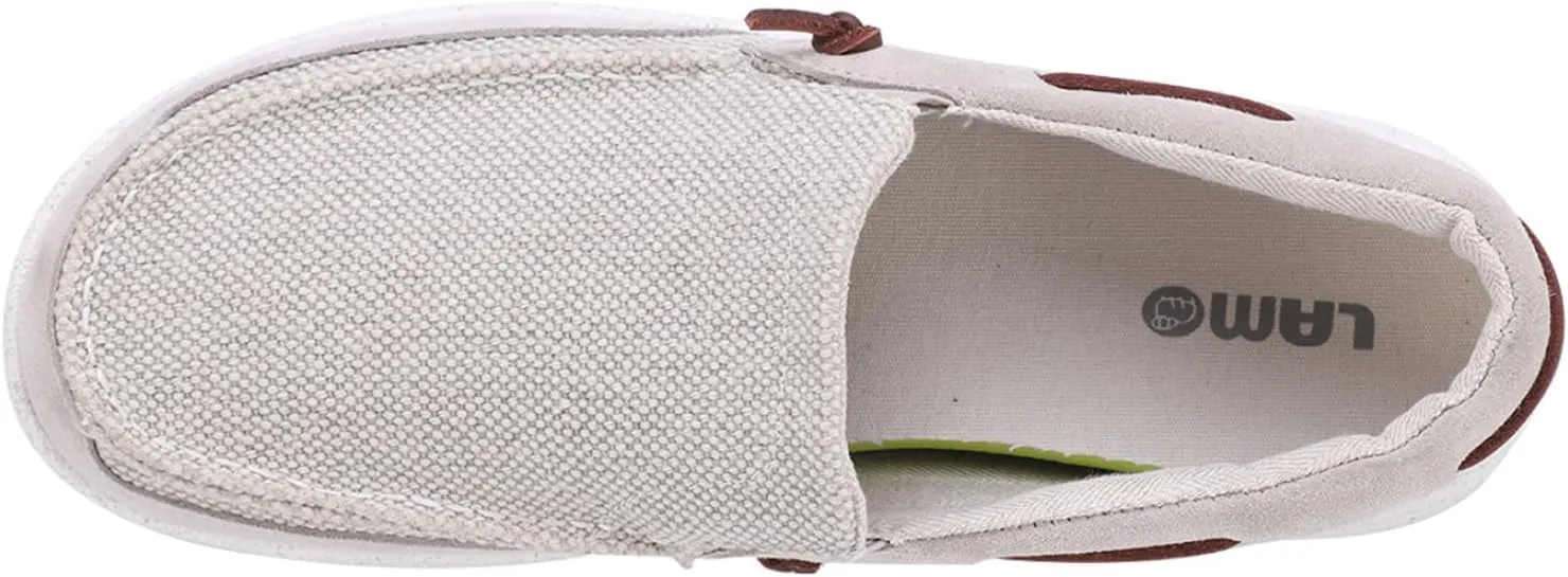 Lamo Men's Calvin Lightweight Water-Resistant Canvas Slip-On Shoes