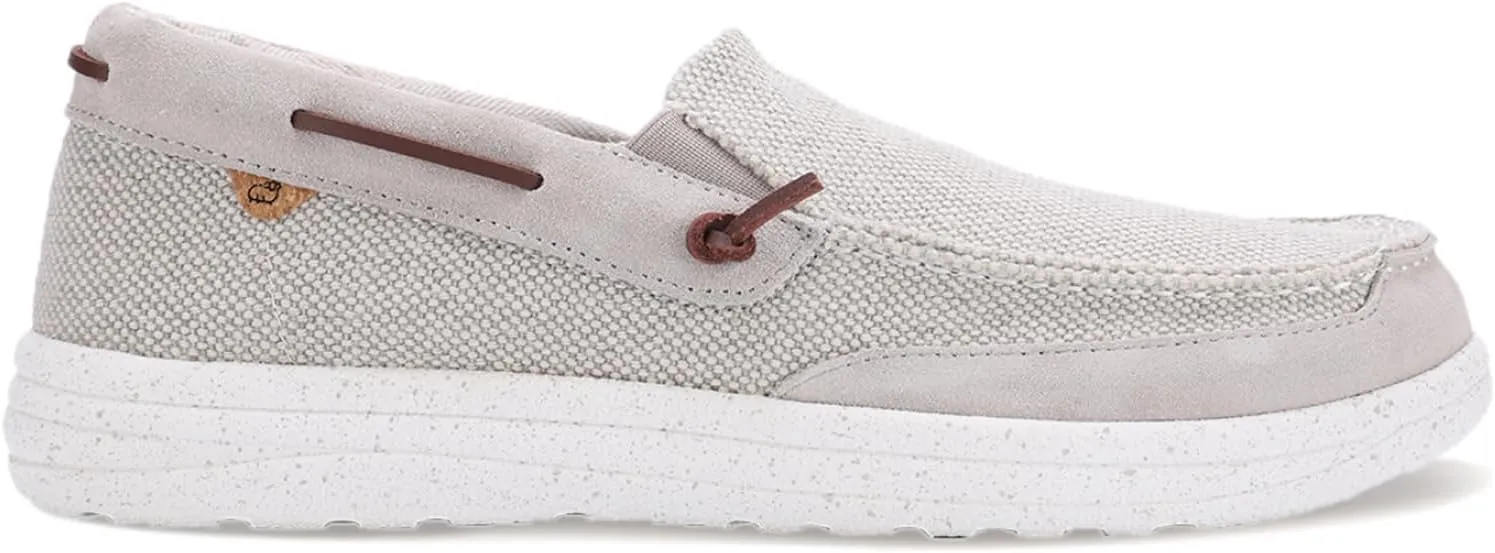 Lamo Men's Calvin Lightweight Water-Resistant Canvas Slip-On Shoes