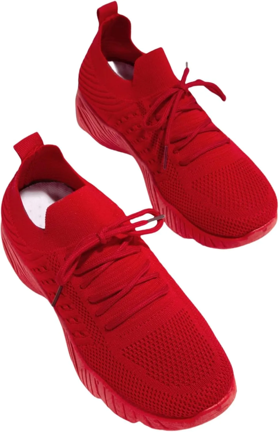 Lausiuoe Sneakers For Women Walking Shoes Comfortable Fashion Sneakers Breathable Casual Comfortable Lightweight Shoes