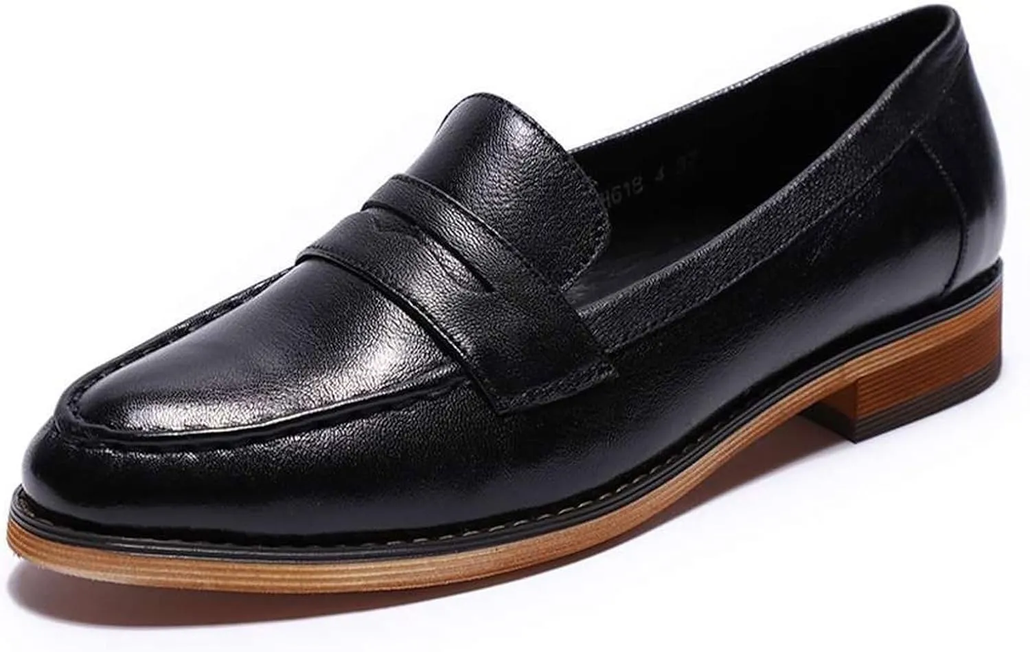 Loafers for Women Women's Casual Leather Flat Bottom Shoes for Everyday Comfort