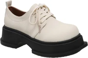 Loafers for Women Women's Casual Thick Soled Flat Shoes Comfortable Everyday Footwear