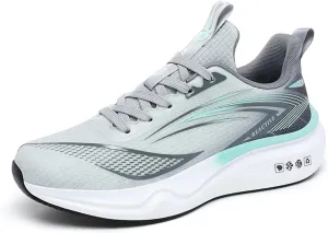 Men's Athletic Running Shoes Lightweight Mesh Shock Absorbing Jogging Walking Shoes Workout Trail Comfort Sneakers