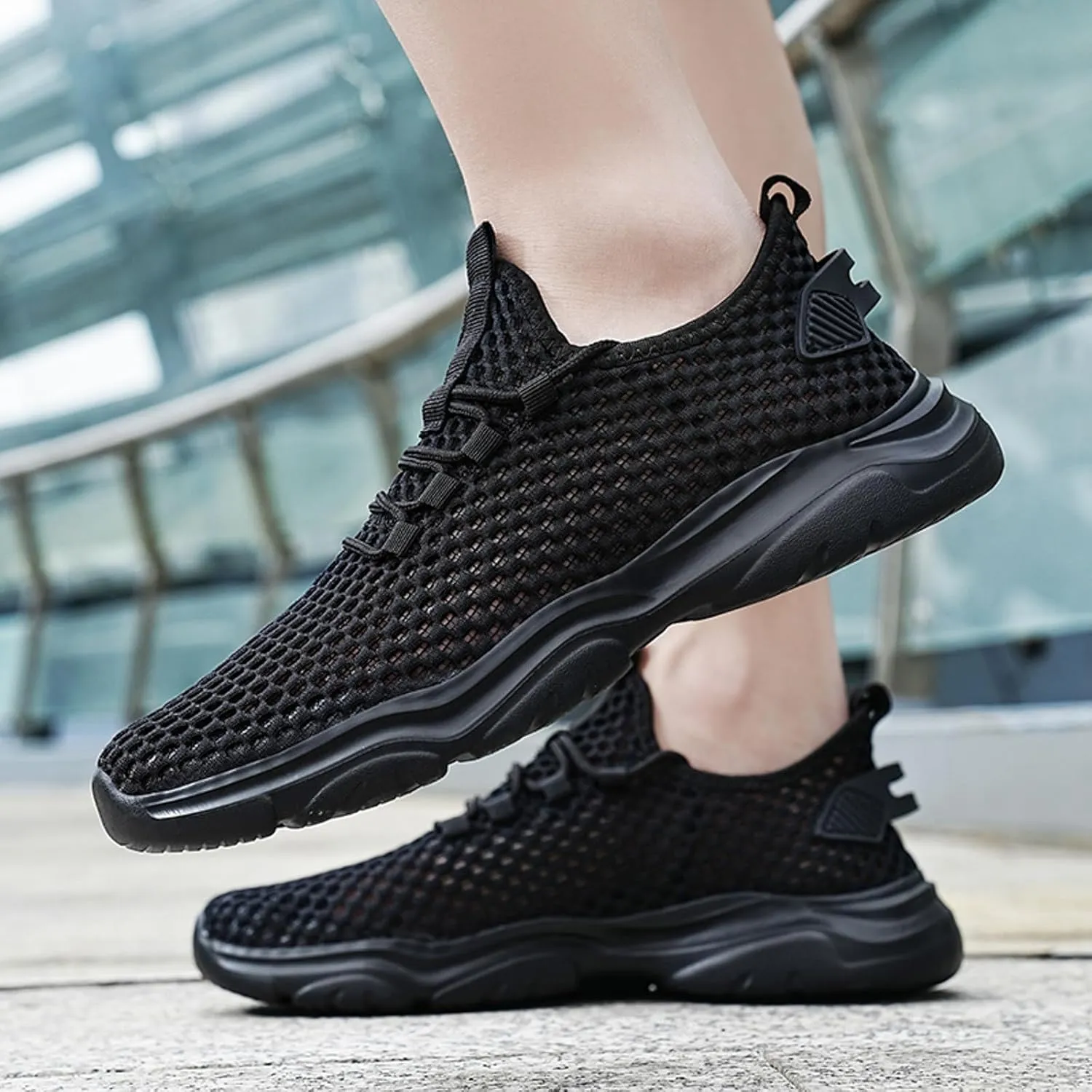 Men's Breathable Barefoot Shoes Recovery Air Athletic Running Tennis Shoe Fashion Lightweight Sneakers for Men