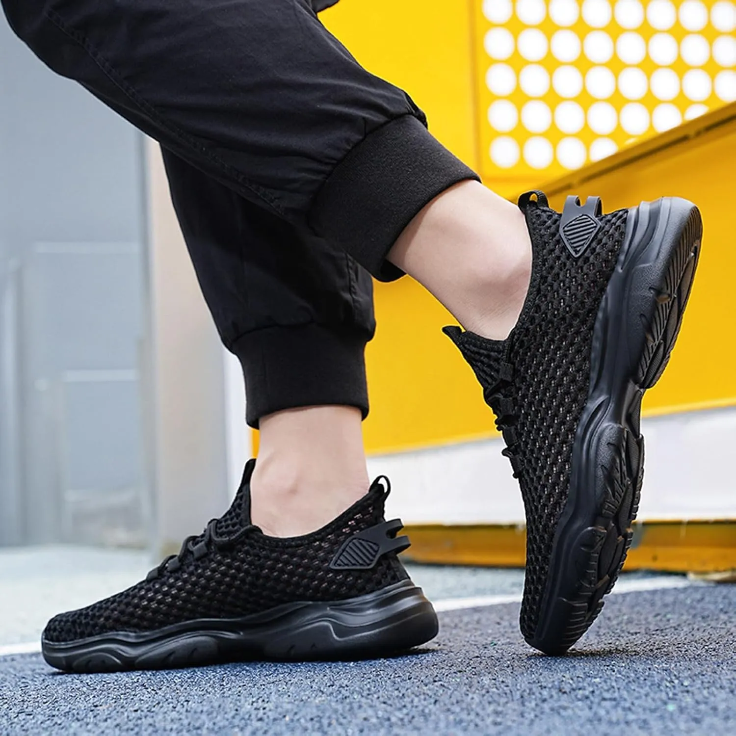 Men's Breathable Barefoot Shoes Recovery Air Athletic Running Tennis Shoe Fashion Lightweight Sneakers for Men
