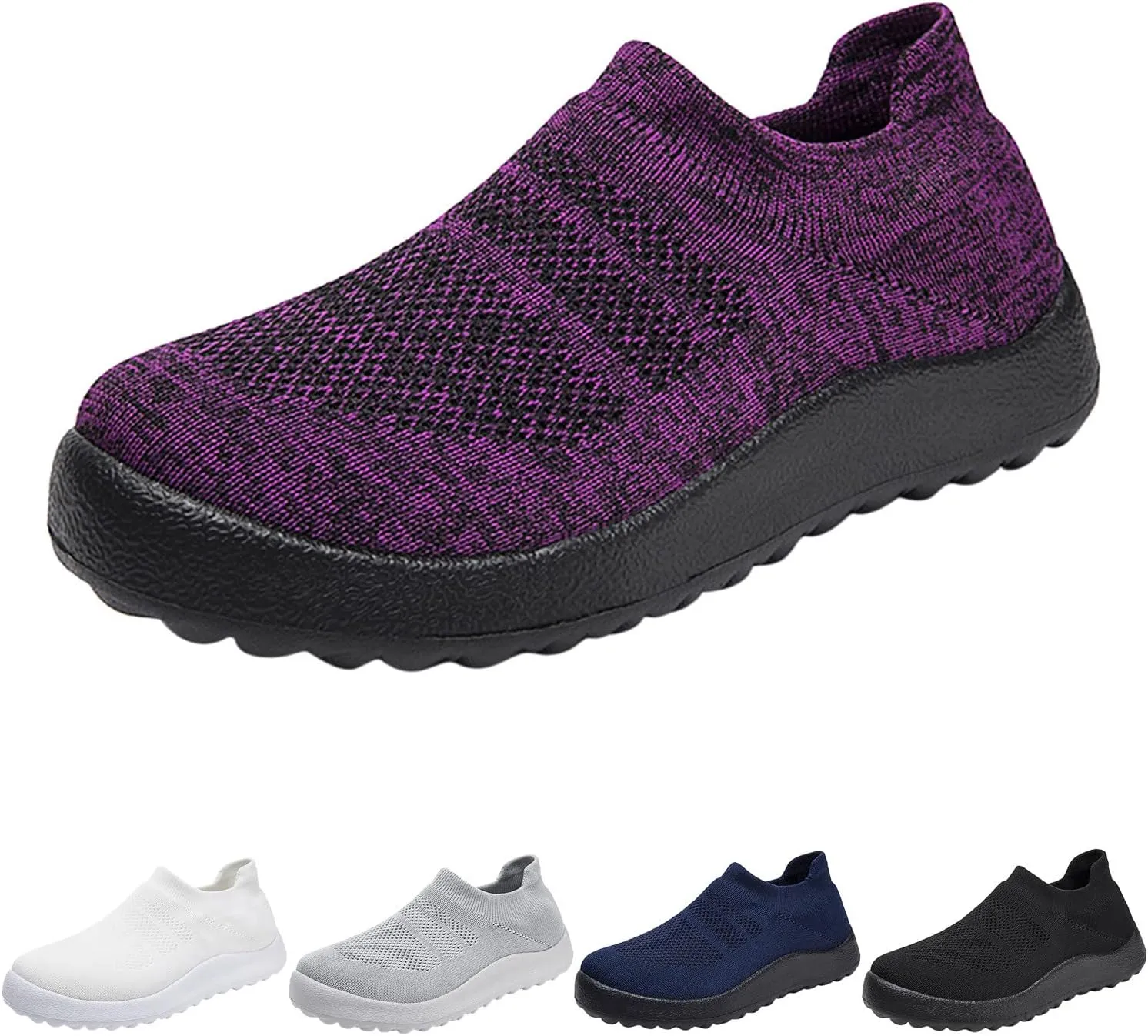 Men's Fashion Breathable Mesh Cushion Shoes, Lightweight Slip on Sneakers for Spring/Summer Casual Sneakers, for Social Events and Daily Wear Indoor Outdoor Non Slip Sneaker for Men