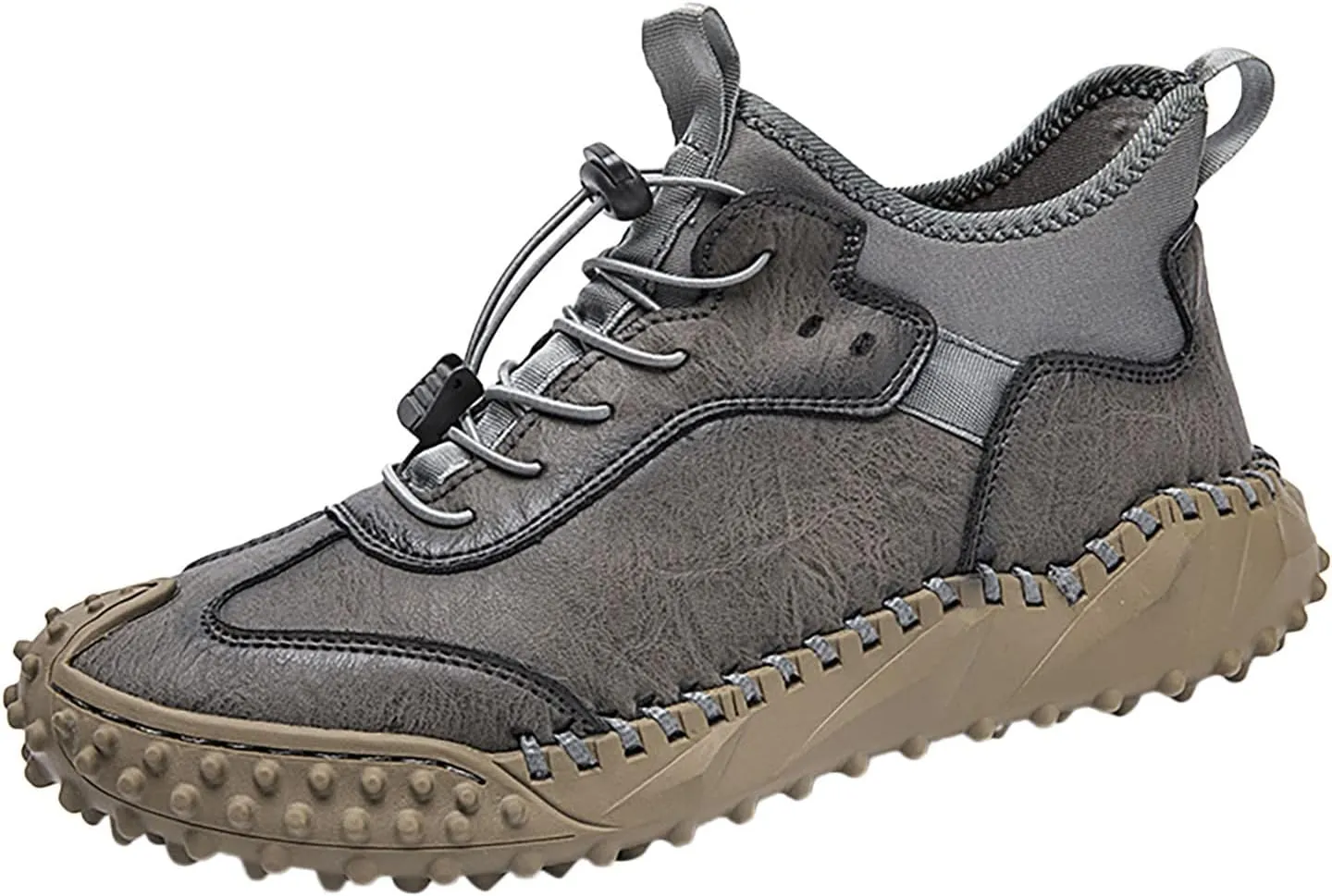 Men's Lace Up Memory Foam Sneakers Casual Sneaker Mesh Breathable Walking Shoe Breathable Lace Up Shoes for Men