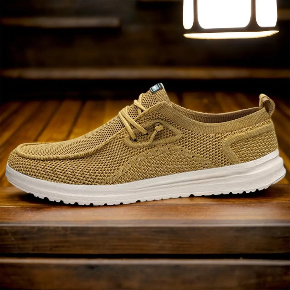 Men's Loafers & Slip-Ons Shoes, Stretch Lace Up Loafers Walking Shoes Minimalist Comfortable Lightweight Width Toe Box Men's Casual Dress Shoes