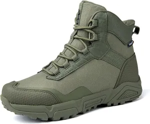 Mens Military Tactical Boots Combat Boots Breathable Police Patrol Boots Lightweight Army Boots Waterproof Hiking Boots