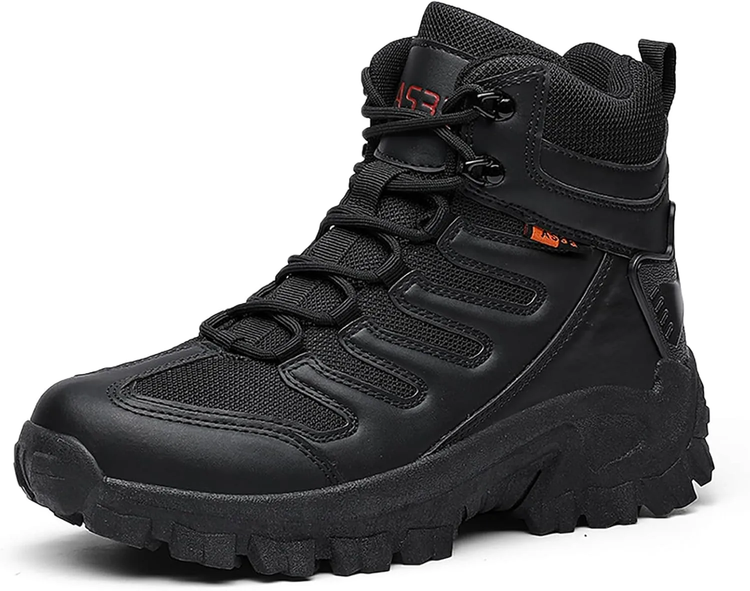 Mens Military Tactical Boots Combat Boots Breathable Police Patrol Boots Lightweight Army Boots Waterproof Hiking Boots