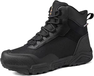 Mens Military Tactical Boots Combat Boots Breathable Police Patrol Boots Lightweight Army Boots Waterproof Hiking Boots