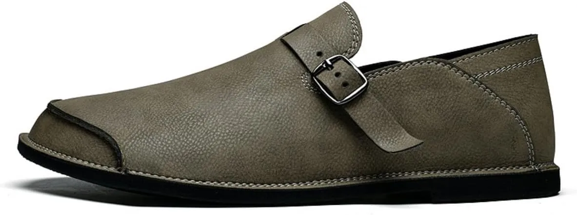 Mens Shoes Dress Slip-on Loafers: Men's Premium Genuine Leather for Driving