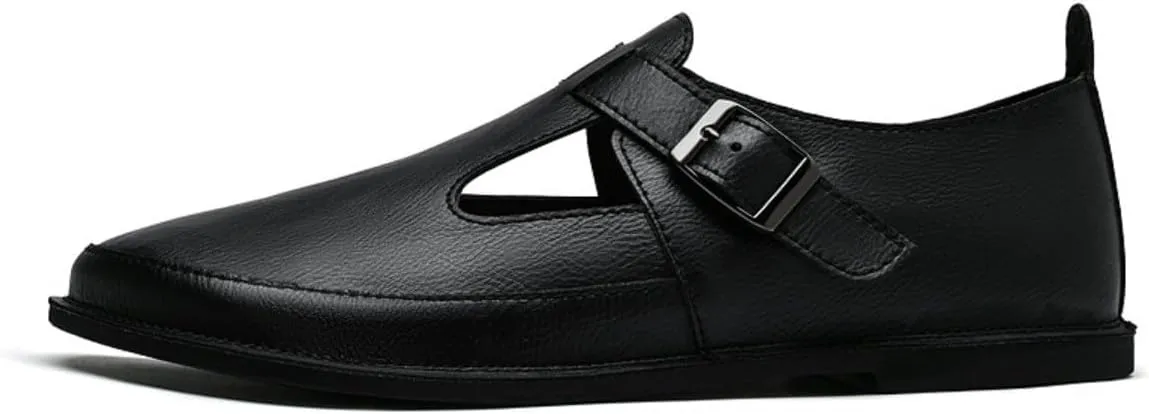 Mens Shoes Dress Slip-on Loafers: Men's Premium Genuine Leather for Driving