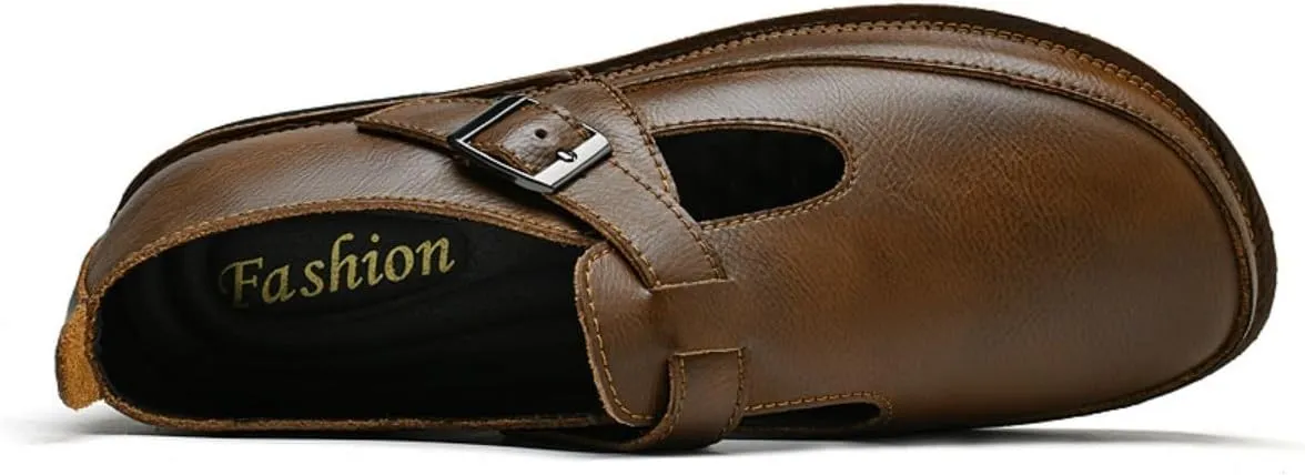 Mens Shoes Dress Slip-on Loafers: Men's Premium Genuine Leather for Driving