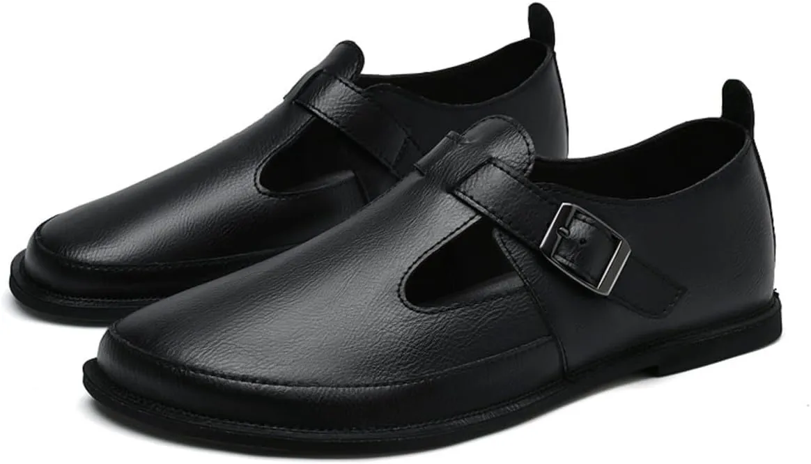 Mens Shoes Dress Slip-on Loafers: Men's Premium Genuine Leather for Driving
