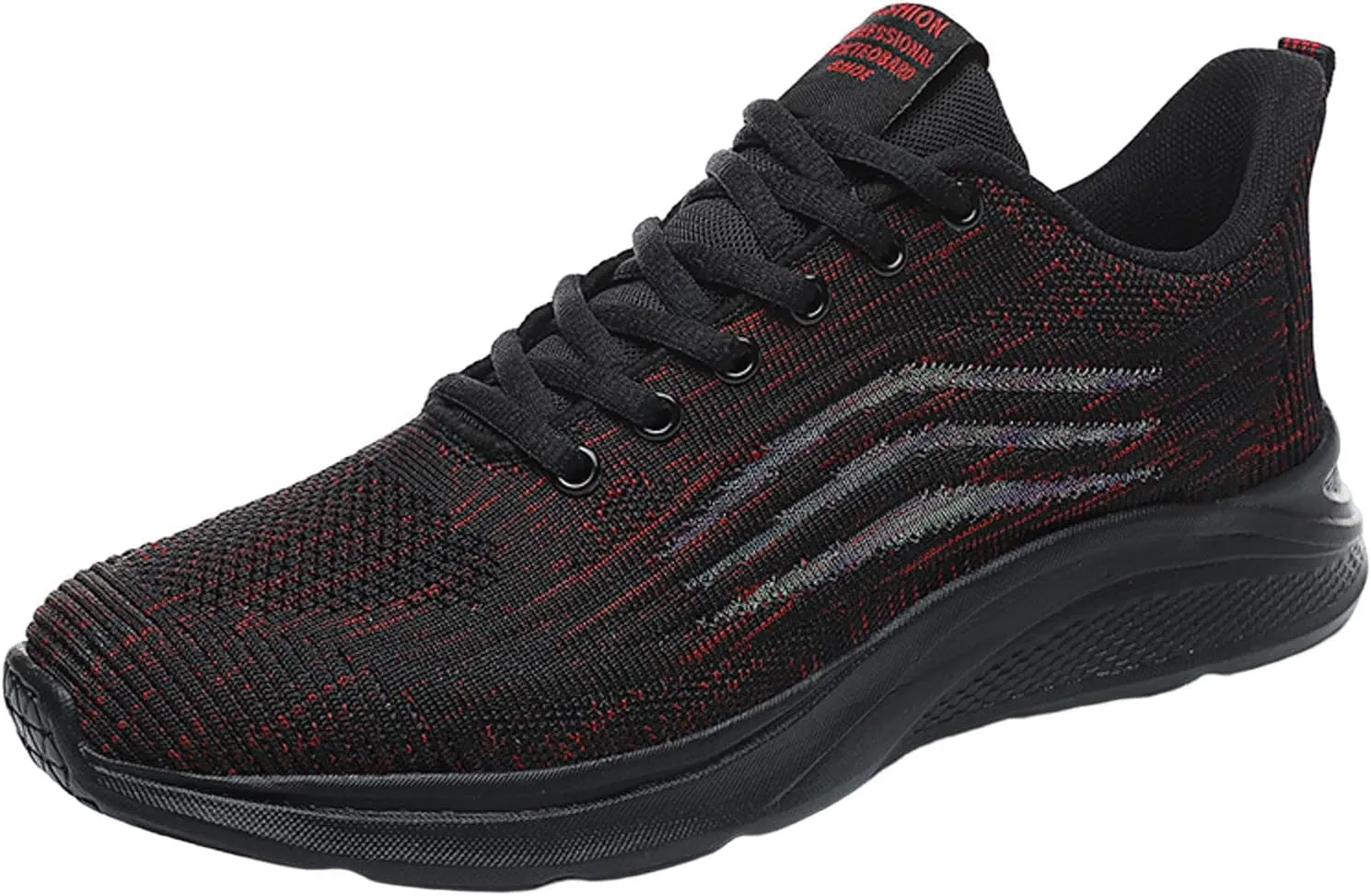 Mens Slip On Walking Shoes Casual Tennis Shoes Non Slip Thick Sole Cushion Running Sneakers Lightweight Workout Shoe Breathable Mesh Fashion Sneaker for Men Gym Outdoor Workout